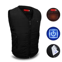 heated vest men and women usb rechargeable electric portable body warmer suitable for outdoor camping hiking fishing and hunt