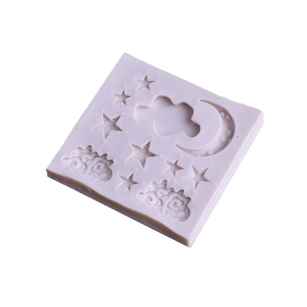 2020 Горячая Распродажа 1 предмет в форме звезды Луны силиконовая форма сделай сам