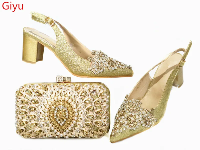 Doershow/комплект из туфель и сумочки в африканском стиле с кофе Лидер продаж женский