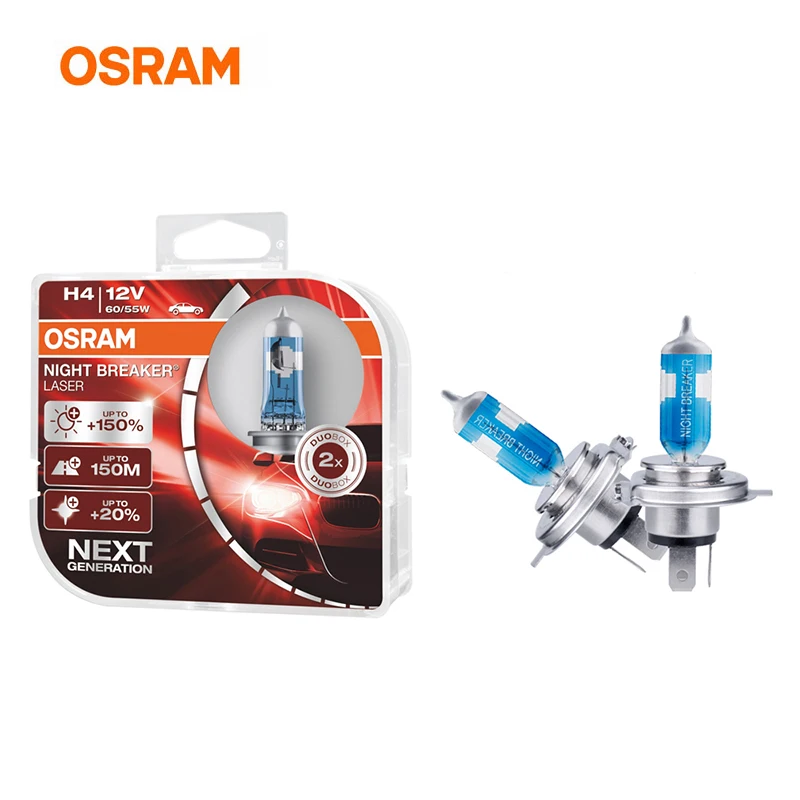 Лампа Ксеноновая OSRAM Night breaker luzes h4 автомобиль галогенная передняя фара лампы