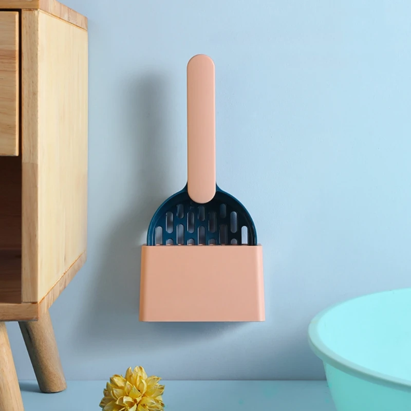 Совок для кошек с контейнером хранения держатель мусора котят совок домашних