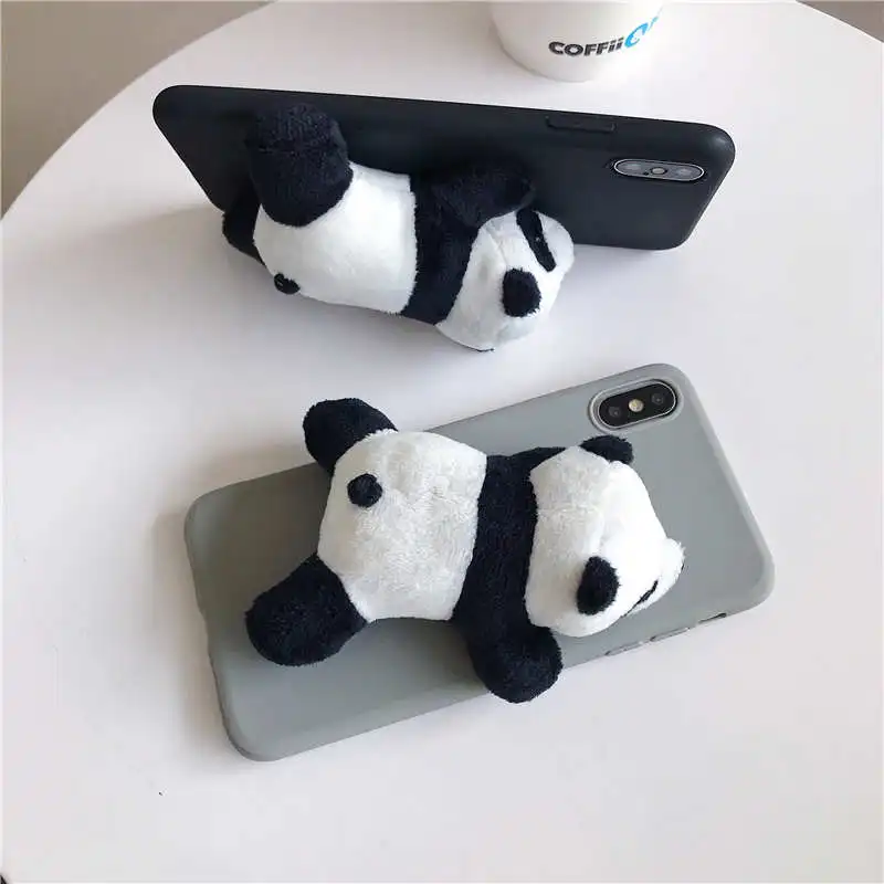 Мягкий чехол с 3D рисунком панды для samsung galaxy S8 S9 S10 Plus Note 10 Pro 8 note9 s10 lite | Мобильные