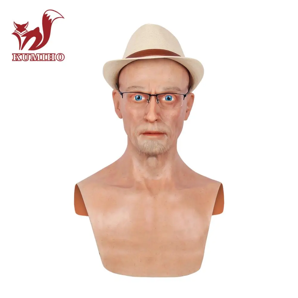 Маска KUMIHO для пожилых людей европейская мягкая маска в стиле Чарльза силиконовая
