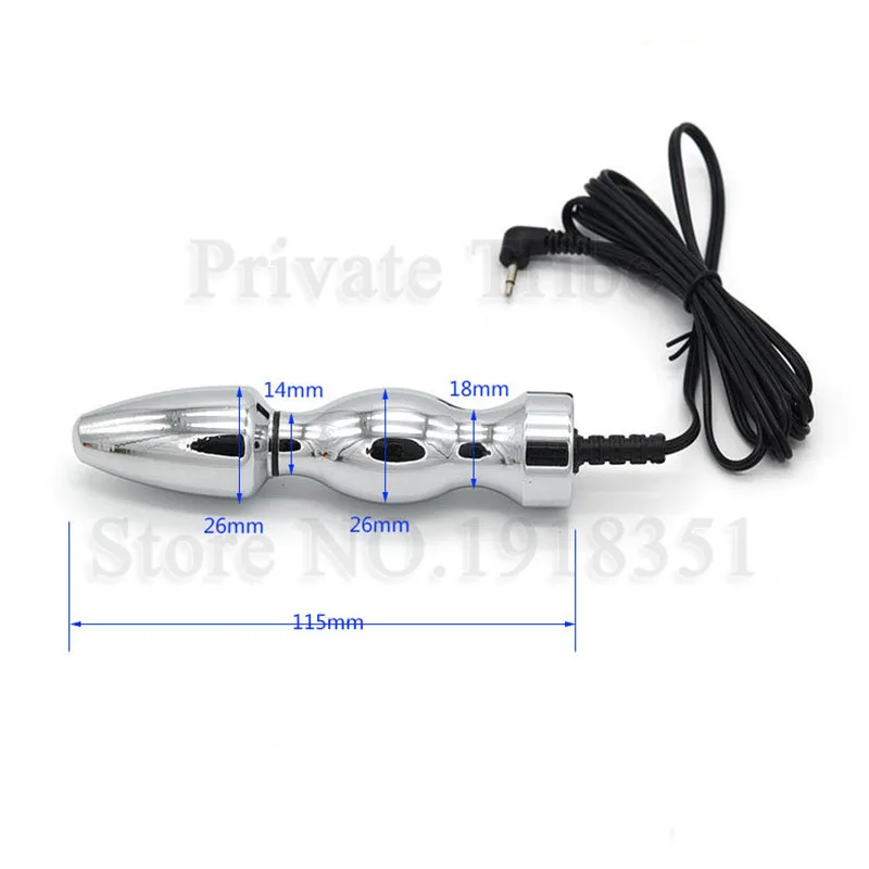 Electrical Shock Anal Beads Buttplug Electro Vagina Anus Plug Themed Toys Kit Adult Games Sex For Woman Man Couples | Красота и
