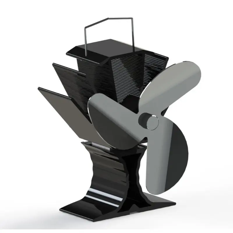 

2021 New 3 Blades Heat Powered Stove Fireplace Fan Fuel Saving Silent Ecofan for Wood Log