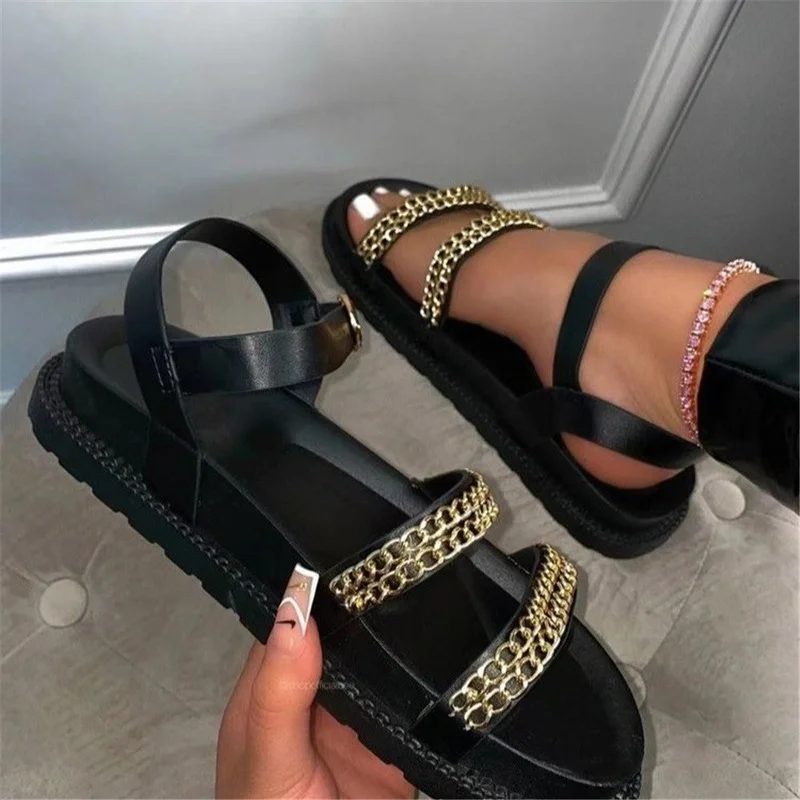 

Casual Shoes Hot Sale Wedges Heels Women's Sandal Oepn Toe Non-slip Sandals Women Summer New Fashion Women's Sandals 2021