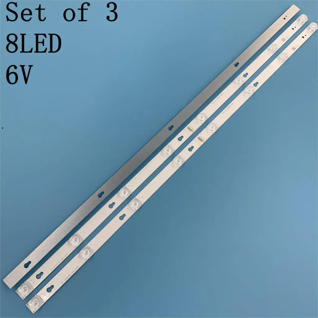 Новинка 1 комплект = 3 шт. 8 светодиодный (6 V) подсветка полосы для L40F3301B L40P-F 4C-LB4008-HR01J