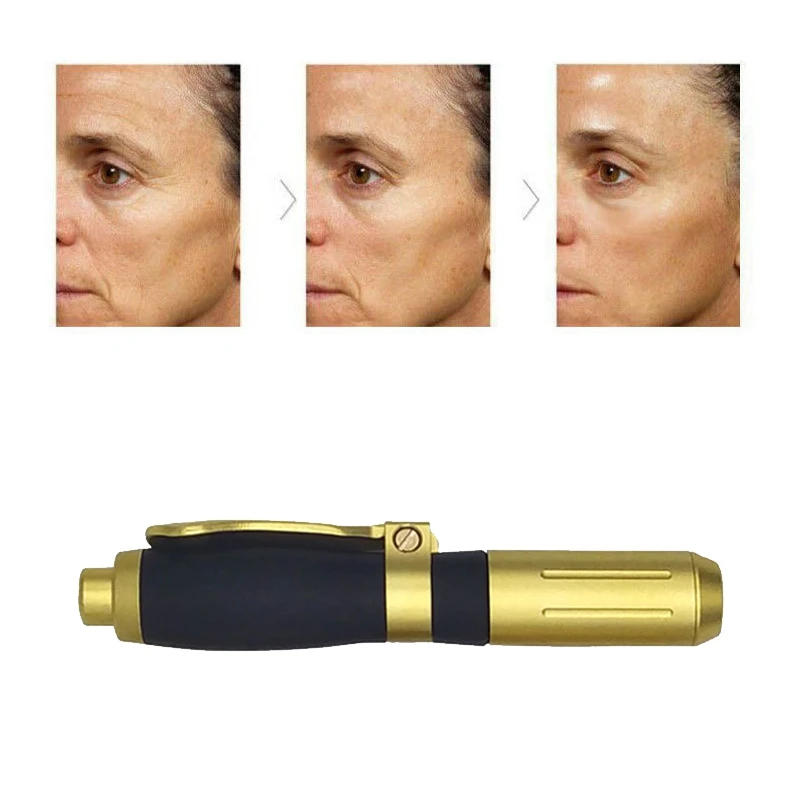 2020 2in1 высокого Давление Гиалуроновая кислота ручка впрыски для крем лица против