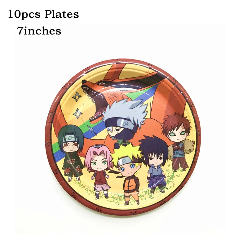 Японское аниме тематическое украшение для вечерние удзумаки Учиха Саске Хатаке