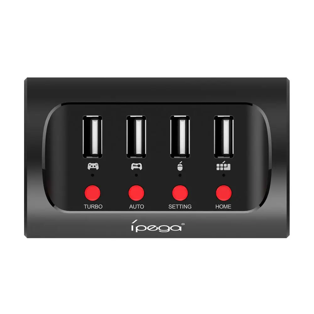 Адаптер геймпада для мыши и клавиатуры 4USB с турбо-преобразователем автонастроек