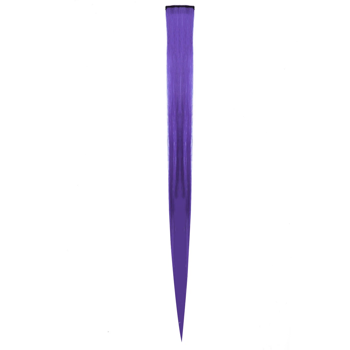 Gray purple Длина 55 см, прямые накладные волосы цвет волос кусок волос на заколках для наращивания Выделите Радуга волос полоса несколько Цвет бесшовные Заколки для волос - Цвет: Gray purple