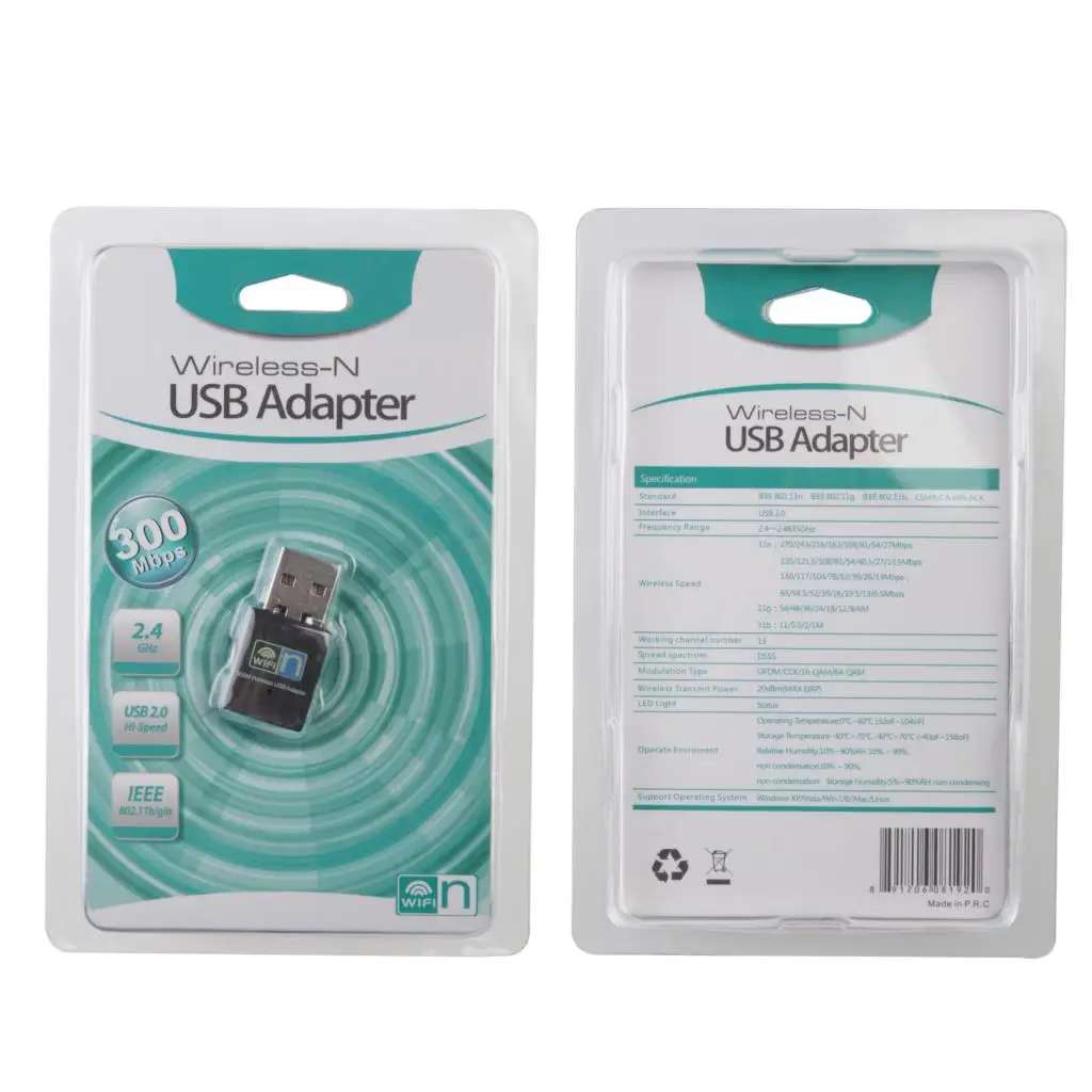 300 Мбит/с USB Wi Fi адаптер Usb Ethernet Антенна Enchufe беспроводная сетевая карта