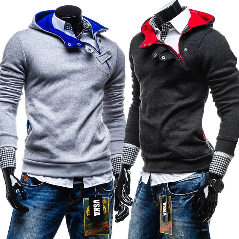 

Court Buckle Man Even Hat Pullover Sweater Leisure Time Sweater Male Burst