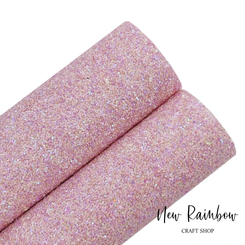 Новый Радужный 30x22 см Розовый Блестящий Дикая любовь Леопард искусственная кожа