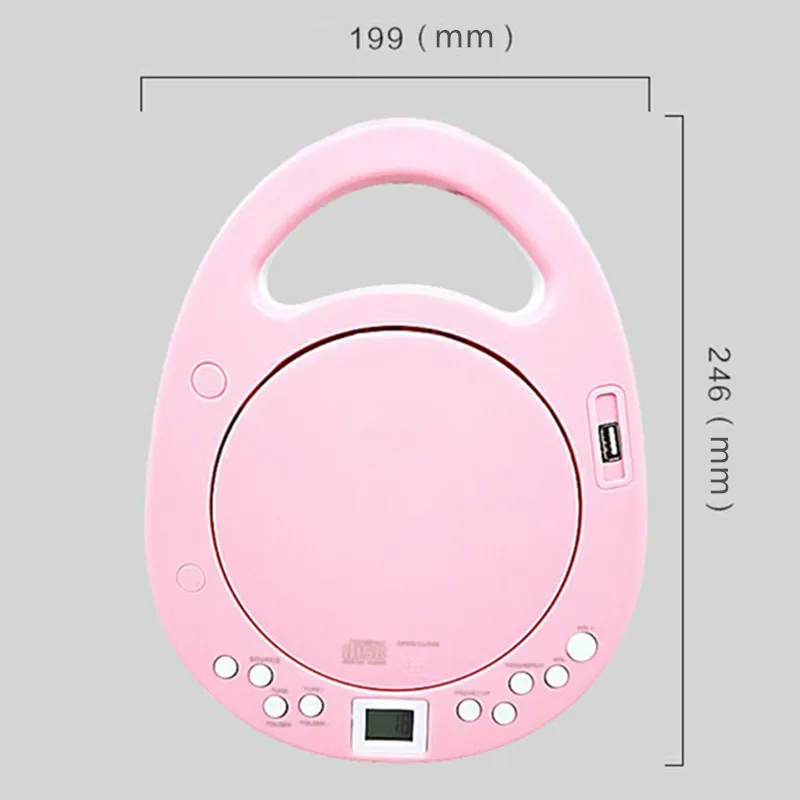 Электроника CD-плеер ограниченный выпуск портативный cd-аппарат с поддержкой