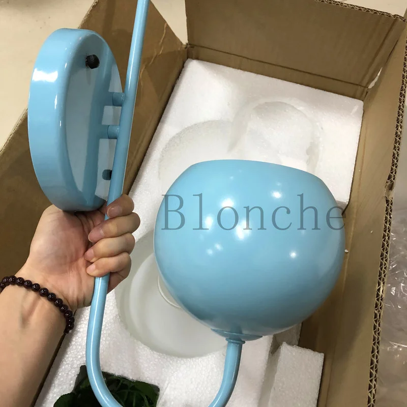 Скандинавские растения Macarons настенный светильник с цветами горшок стеклянный