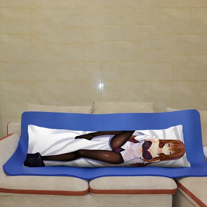 Популярный чехол для подушки аниме Steins ворота дакимакура сексуальной девушки 3D