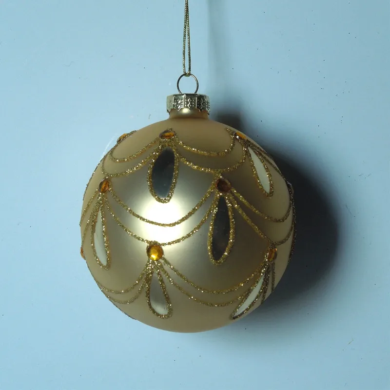 

Стеклянный шар ручной работы, диаметр = 8 см, 8 шт./упаковка