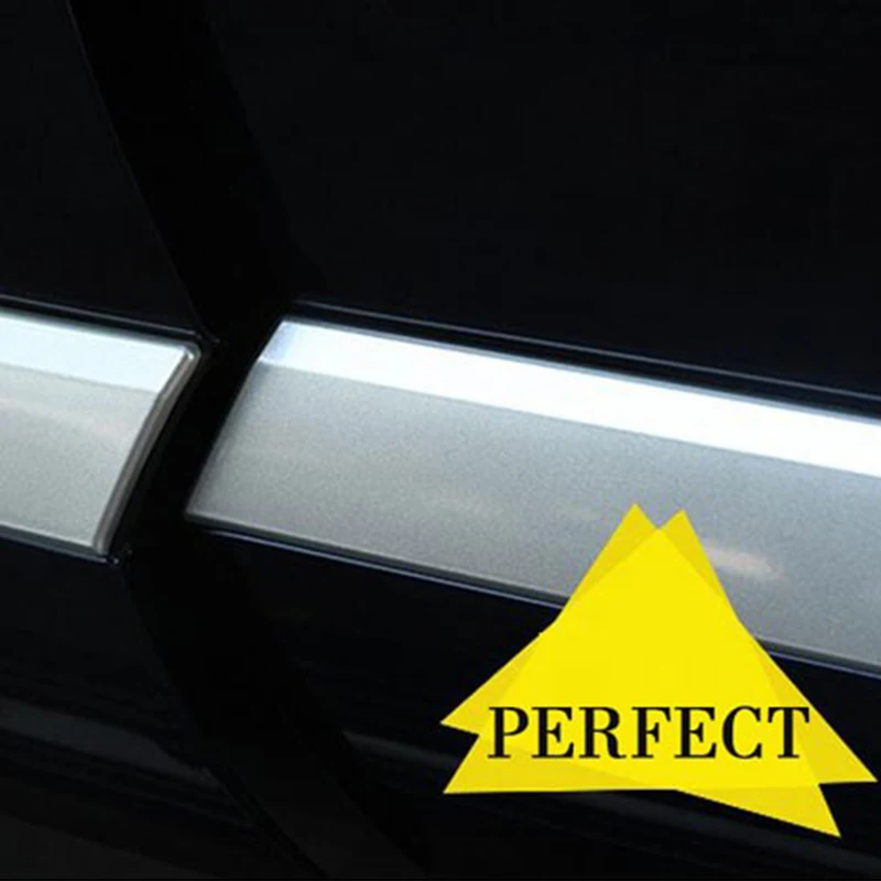 Три вида молдинги для боковой двери автомобиля 3D наклейка Jaguar F-Pace внешние