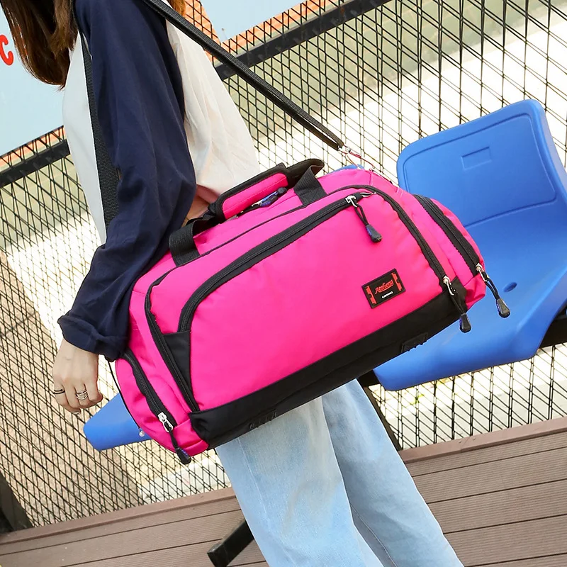 

Men's Sports Fitness Handbag Retro Casual Canvas Shoulder Bag Ladies Outdoor Travel Bag Waterproof Travel Handbag