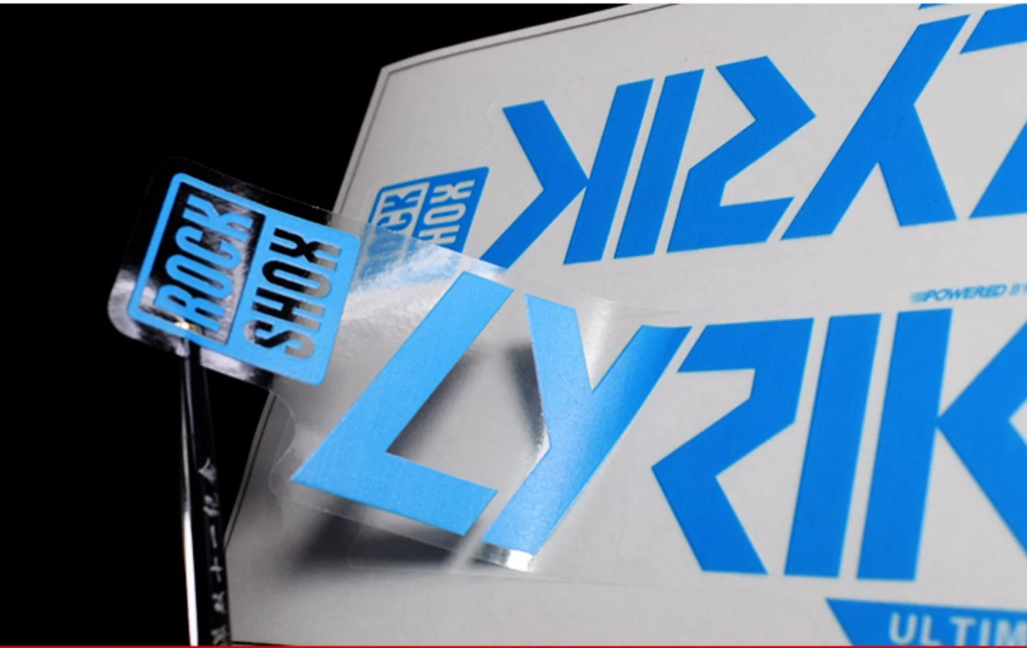 2020 ROCK SHOX тексты вилка Стикеры прозрачная подошва для MTB вертикальную стойку раму