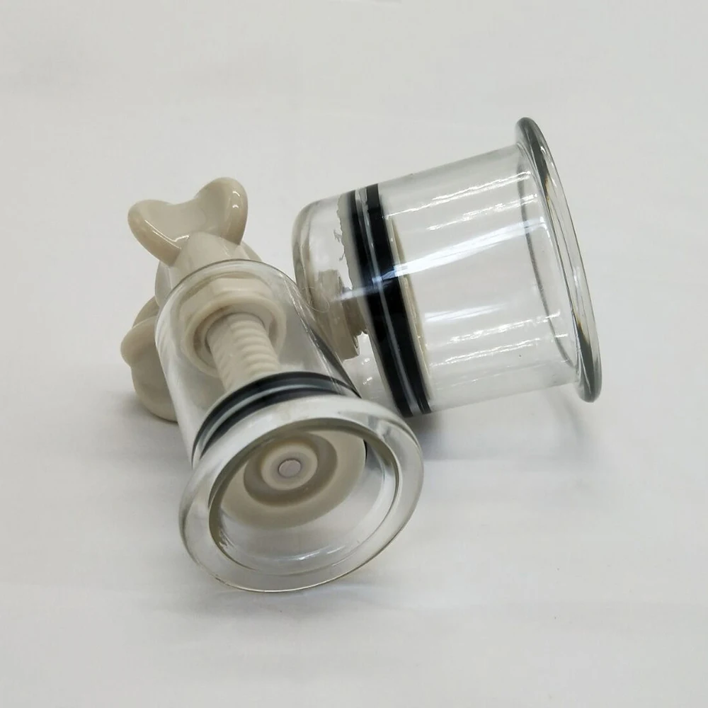 

4pcs/set Plastic Vacuum Rotary Professional Nipple Enlargement NO Pump Suction Enlarger Body