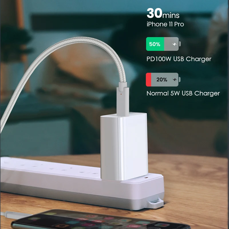 Кабель CABLETIME Type C Gen2 USB C-USB кабель для быстрой зарядки 3 А 10 Гбит/с PD серебристый