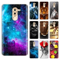 for honor 6x case soft silicone phone cover for huawei honor6x 6 x tpu back coque cartoon bumper full protection cute phone case