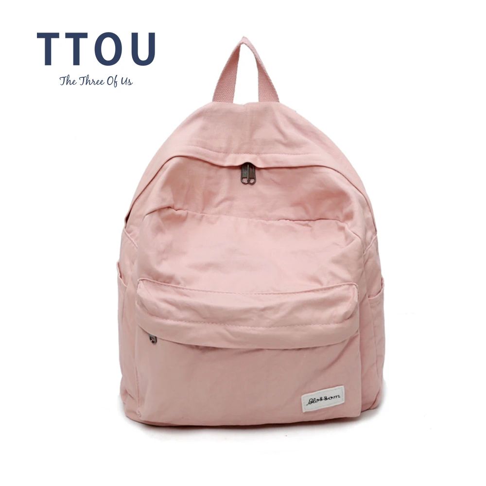 

TTOU Fashion School Backpack Women Schoolbag Back Pack Leisure Korean Ladies Knapsack Laptop Travel Bags for Teenage Girls