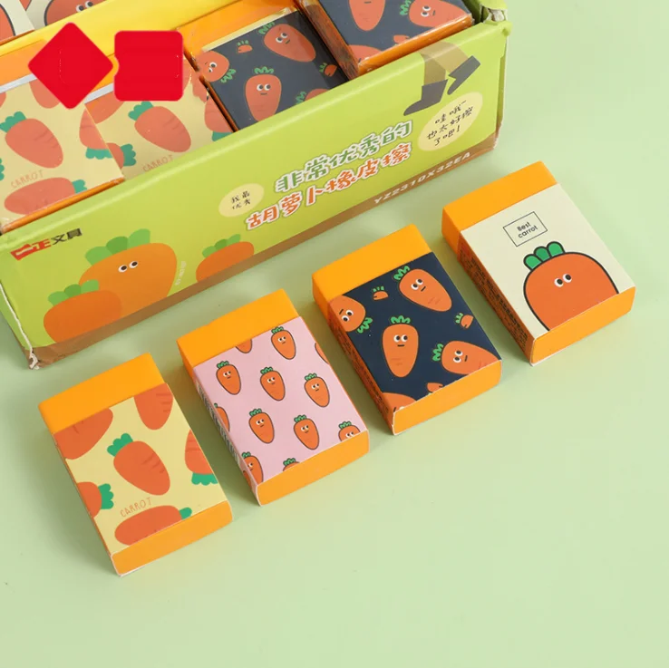 Ластик для рисования овощей и фруктов 2 шт./лот | Канцтовары офиса дома