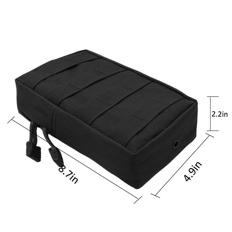 Portable Sport Waist Bag Accessory Small Zipper Polyester Camping Package for Climbing Hiking Hunting Storage Bags | Спорт и