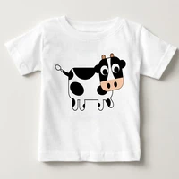 2018 baby summer cute cartoon number jackets print cute pictures boys and girls summer short sleeved costumes baby favorite clot