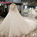 Роскошные свадебные платья с корсетом, кружевное бальное платье принцессы, новинка 2021