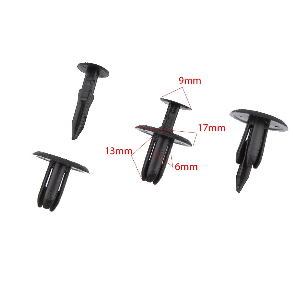 30pcs Door Trim Panel Retainers Clips Replace For 6mm Holes Mazda GJ2168885 | Автомобили и мотоциклы