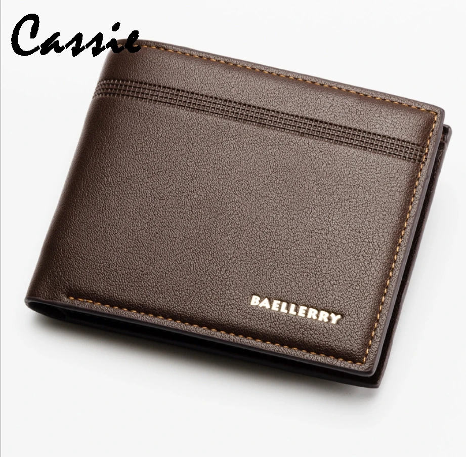 Мужской кошелек Деловой Повседневный с рисунком личи ПУ мужской горизонтальный