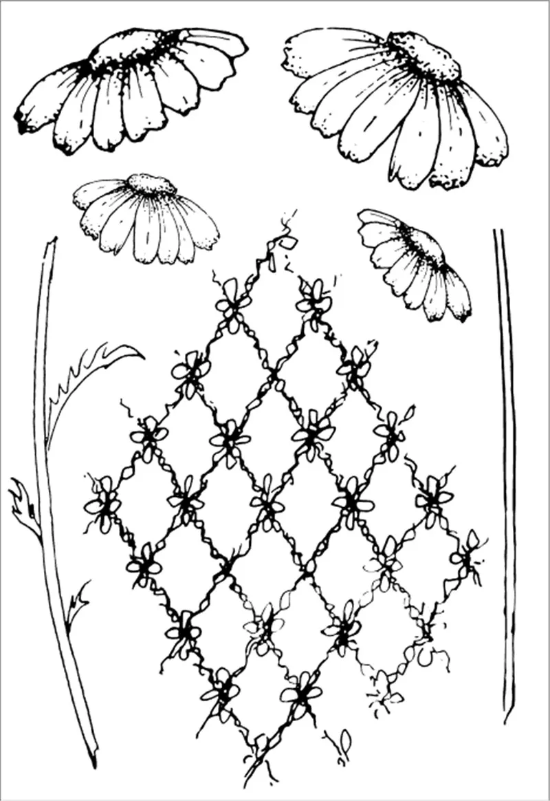 

11x16 Flowers Transparent Clear Silicone Stamp Seal for DIY scrapbooking photo album Decorative clear stamp