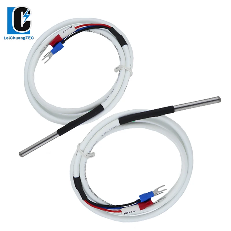 PT100 platinum thermistor high precision temperature probe moisture proof air sensor for cold storage | Инструменты