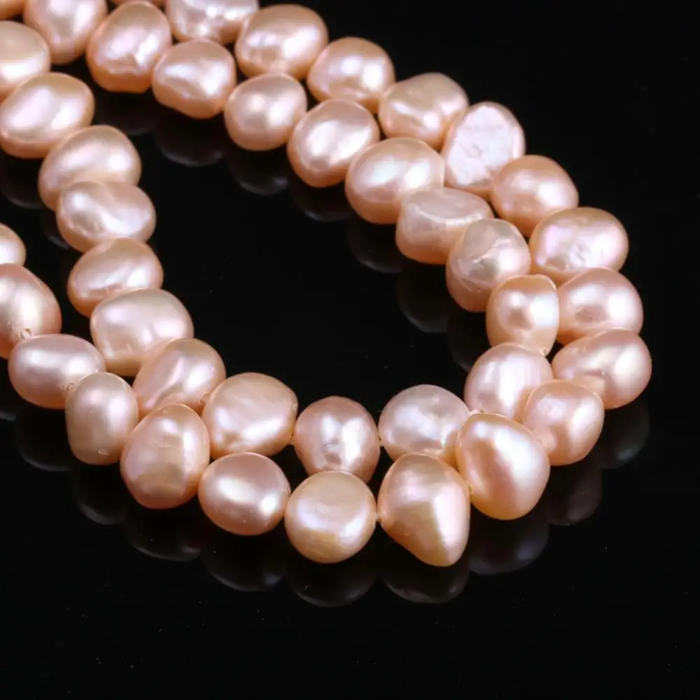 

Natural Freshwater Pearl Bead Potato Shape Punch Loose Beads For Fashion Jewelry Making DIY Necklace Bracelet Accessorie