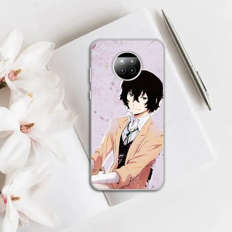 

Anime Bungou Stray Dogs Dazai Osamu Phone Case Transparent for Xiaomi Redmi note 10 t 8 9 pro lite 11