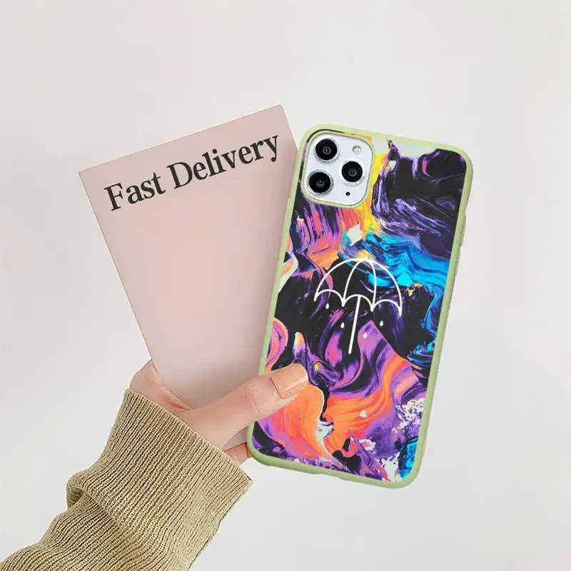 

Bring Me the Horizon BMTH Topmost Phone Case Candy Color for iPhone 11 12 mini pro XS MAX 8 7 6 6S Plus X 5S SE 2020 XR