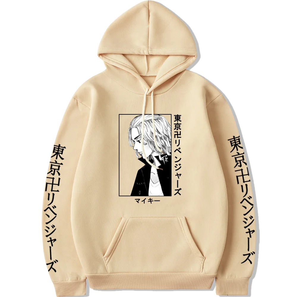

Winter Harajuku Oversize Fleece Tokyo Revengers Korean loose Lover Sweatshirt Printing Casual Winter loose Stitch Hooded New