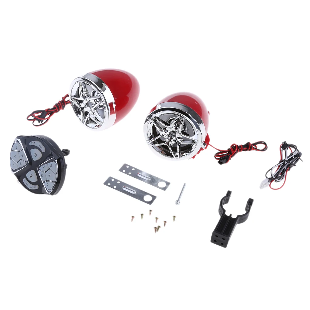 

Водонепроницаемый Мотоцикл велосипед аудио FM радио звуковая система MP3 плеер в сборе