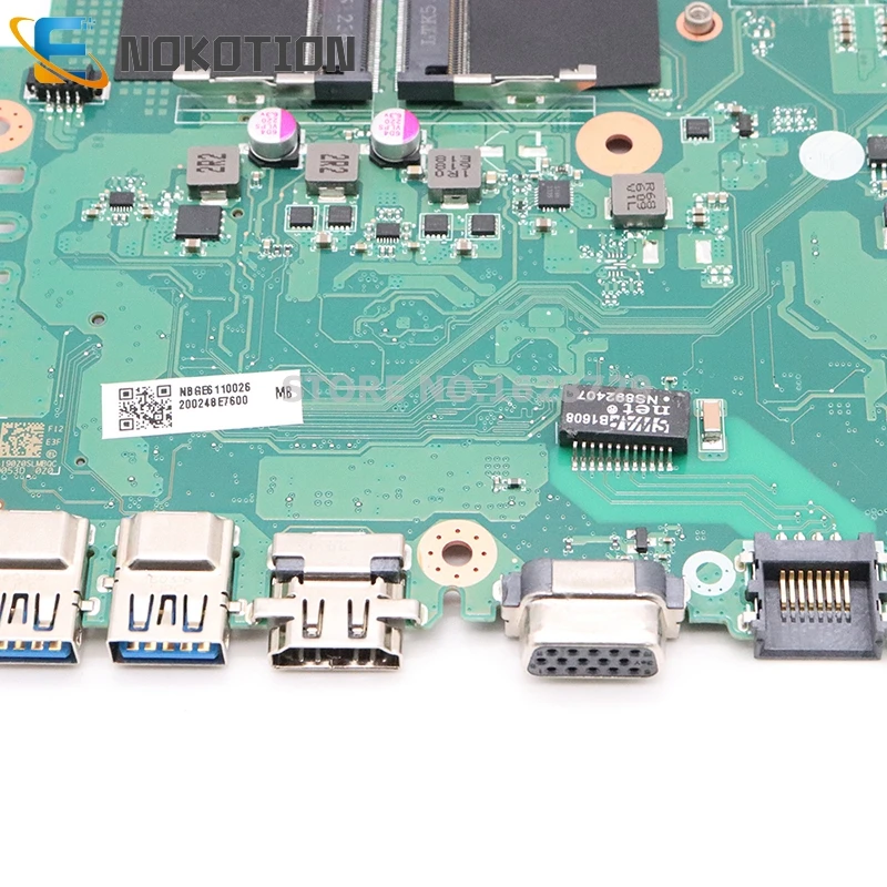 NOKOTION для acer aspire E5-575 E5-575G Материнская плата ноутбука DAZAAMB16E0 NBGE611002 SR2EY I5-6200U Процессор DDR3L