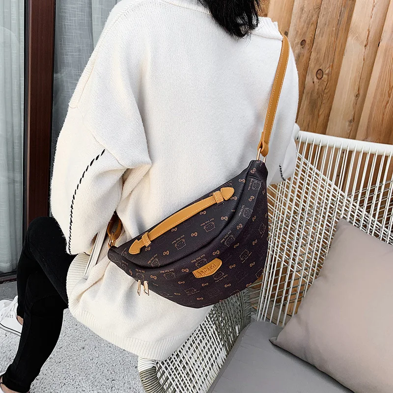 Большая вместительная сумка-мессенджер из искусственной кожи для женщин большая