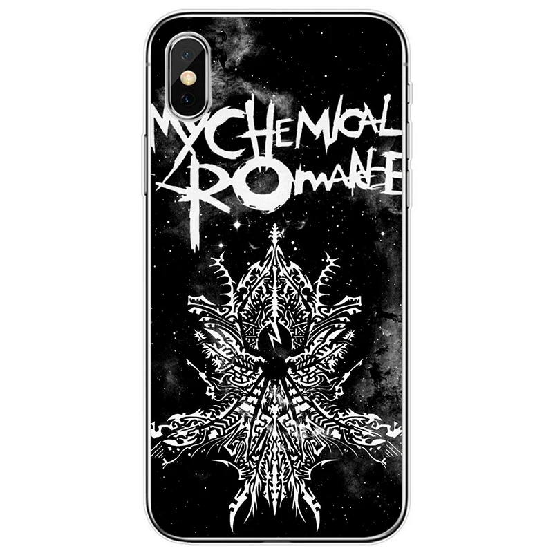 Мягкий силиконовый чехол My Chemical Romance из ТПУ для телефона iPhone SE 5 5S 6 6plus 7 8 plus X XR XS Max |