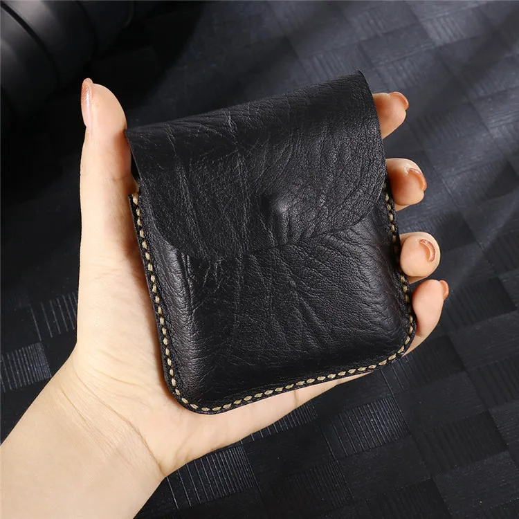 

Genuine Leather Case Pouch For Samsung Galaxy Z Flip 3 Case Bags