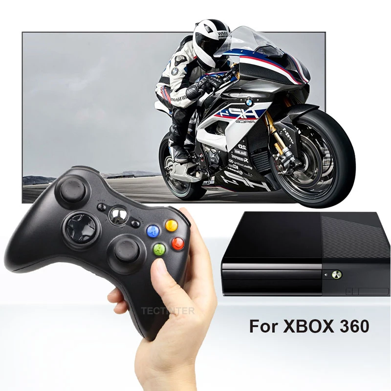 Беспроводной контроллер для Xbox360 Joypad Джойстик Microsoft Xbox 360 компьютер PC геймпад Controle