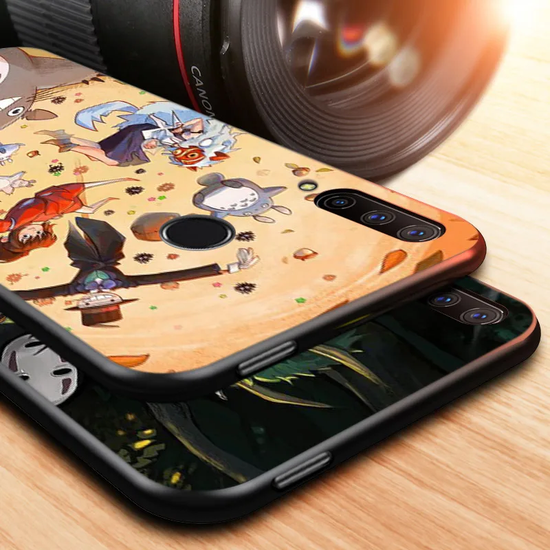 

Silicone Cover Studio Ghibli Faceless Man For Huawei Honor 10i 9X 8X 10 9 Lite 8 8A 7A 7C 7S Pro Bright Glossy Phone Case
