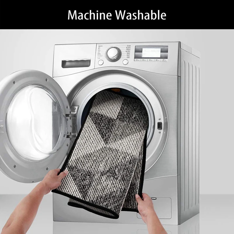 Indoor Doormat Mat Rubber Backing Non Slip Inside Floor Mud Dirt Trapper Mats Entrance Front Door Rug Shoes Machine Washable | Дом и сад