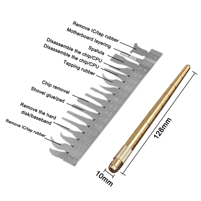 

18 in one 1Set Mobile Phone Motherboard Chip Tool Repair Disassembly Machine Cutting Glue Removal Tool